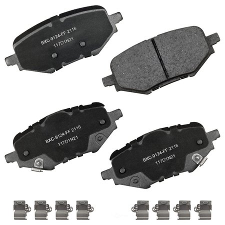 STOP BY BENDIX Stop Sbc2116 Stop Ceramic Brake Pad SBC2116